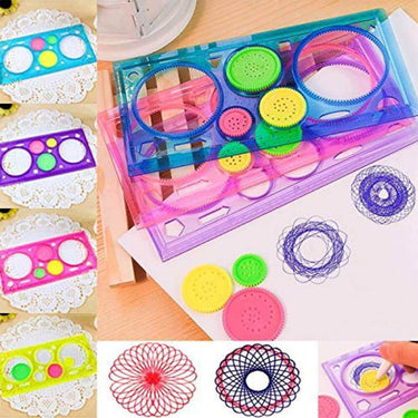 SPIROGRAPH GEOMETRIC RULER - PACK OF 3